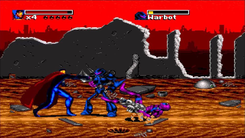 The Death And Return Of Superman - Sega Mega Drive (Akklaim - 1) video game collectible [Barcode 3455194450099] - Main Image 3