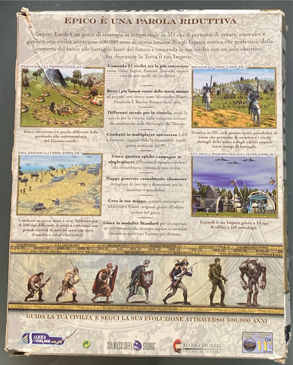 Empire Earth - PC video game collectible [Barcode 020626714990] - Main Image 2