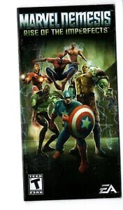 Marvel Nemesis: Rise of the Imperfects - Sony PlayStation Portable (PSP) (Electronic Arts - 1-2) video game collectible [Barcode 014633151008] - Main Image 4