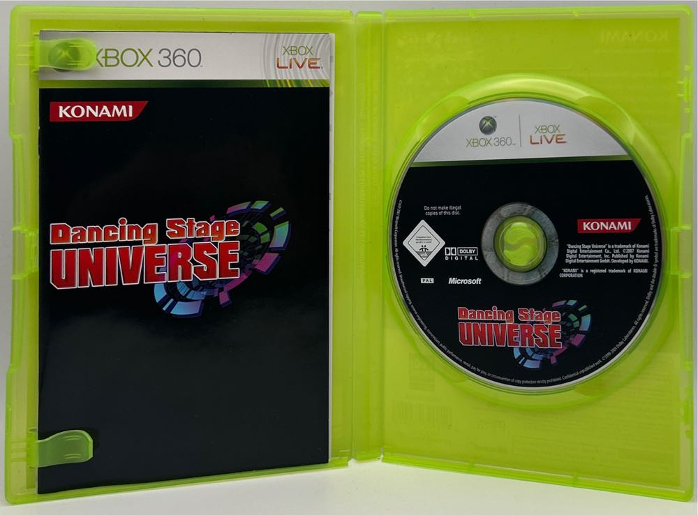 Dancing Stage Universe - Microsoft Xbox 360 video game collectible [Barcode 4012927032916] - Main Image 4