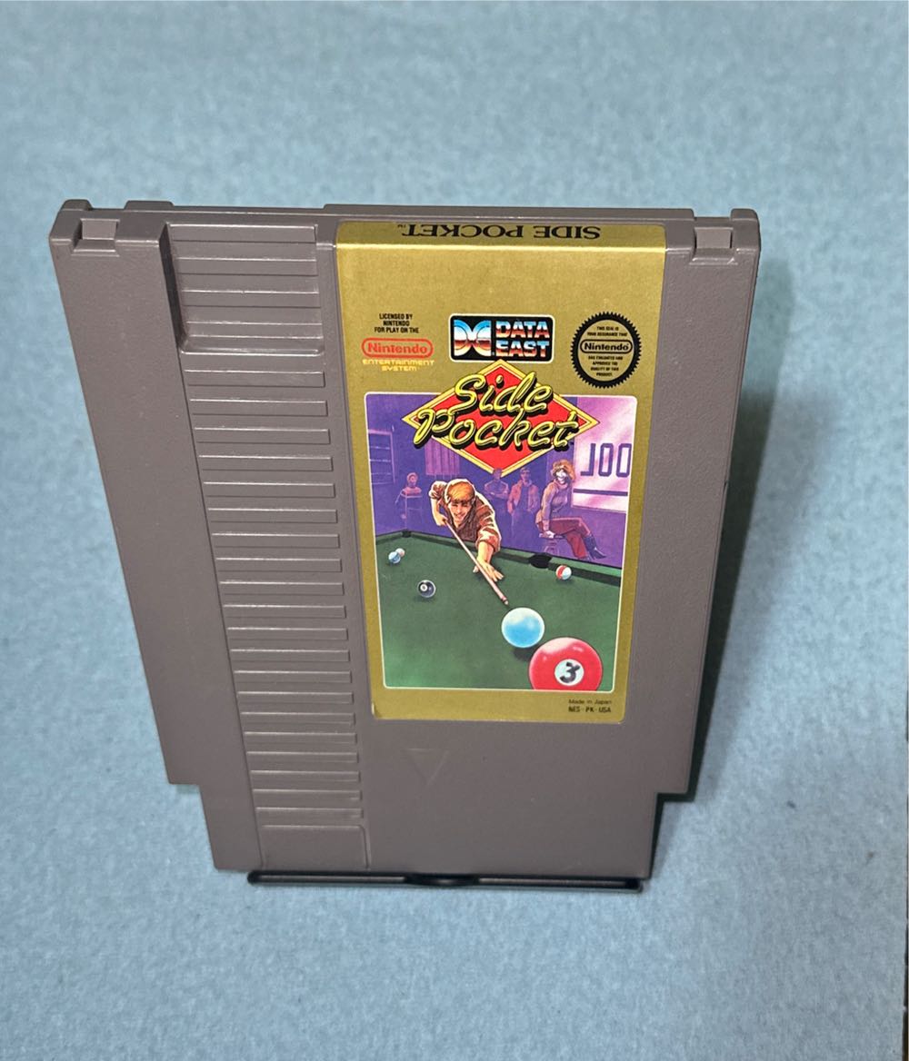 Side Pocket - Nintendo Entertainment System (NES) video game collectible - Main Image 3