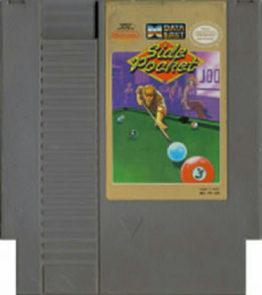 side pocket - Nintendo Entertainment System (NES) (Data East) video game collectible - Main Image 2