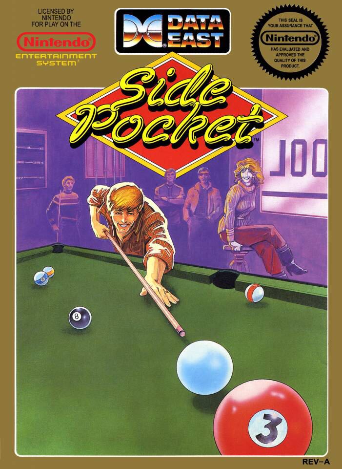 side pocket - Nintendo Entertainment System (NES) video game collectible - Main Image 1