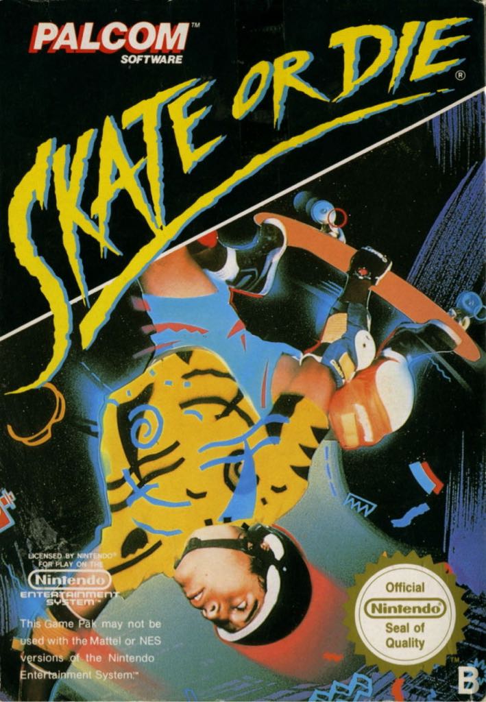 Skate Or Die - Nintendo Entertainment System (NES) video game collectible - Main Image 1