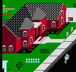 Paperboy - Nintendo Entertainment System (NES) (Mindscape - 1-2) video game collectible [Barcode 4013195000003] - Main Image 3
