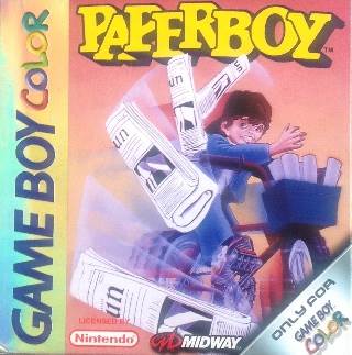 Paperboy - Nintendo Game Boy Color (Midway) video game collectible - Main Image 1