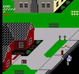 Paperboy - Nintendo Entertainment System (NES) (Mindscape - 1) video game collectible - Main Image 2