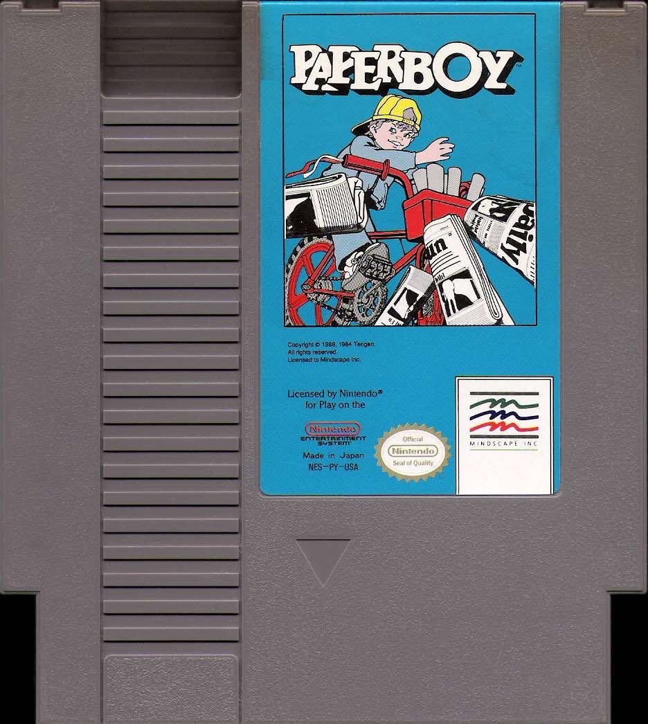 Paperboy - Nintendo Entertainment System (NES) (Mindscape - 1) video game collectible - Main Image 3