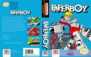 Paperboy - Nintendo Entertainment System (NES) (Mindscape - 1) video game collectible - Main Image 4