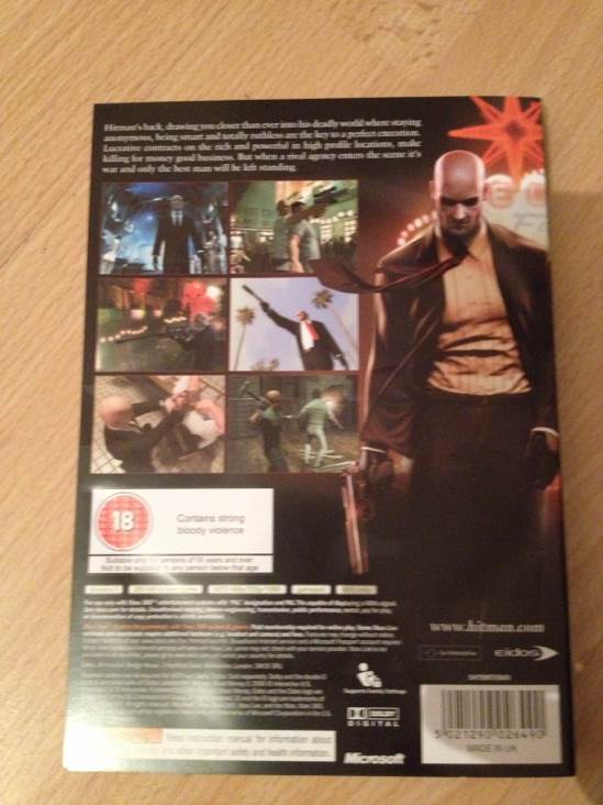 Hitman - Microsoft Xbox 360 video game collectible - Main Image 2