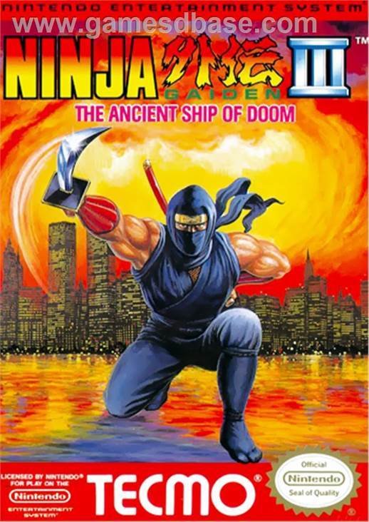 Ninja Gaiden 3 - Nintendo Wii Virtual Console video game collectible - Main Image 1