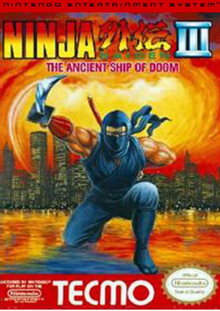 Ninja Gaiden 3 - Nintendo Entertainment System (NES) video game collectible - Main Image 1