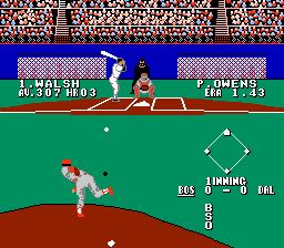 Bases Loaded 3 - Nintendo Entertainment System (NES) video game collectible - Main Image 2