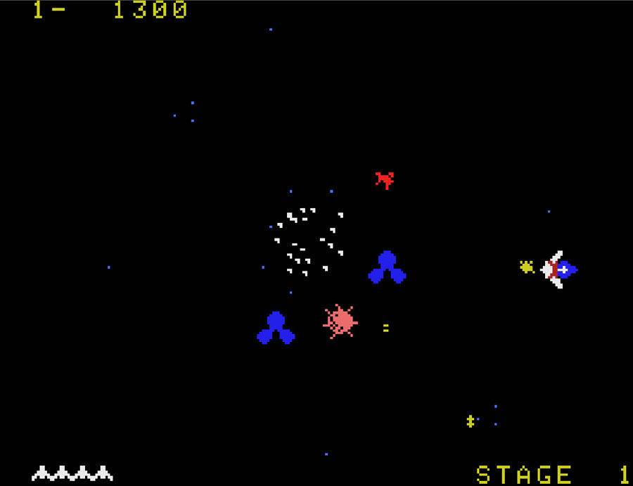 Gyruss (OWN=CART) 2021 - Colecovision (Parker Brothers) video game collectible - Main Image 4