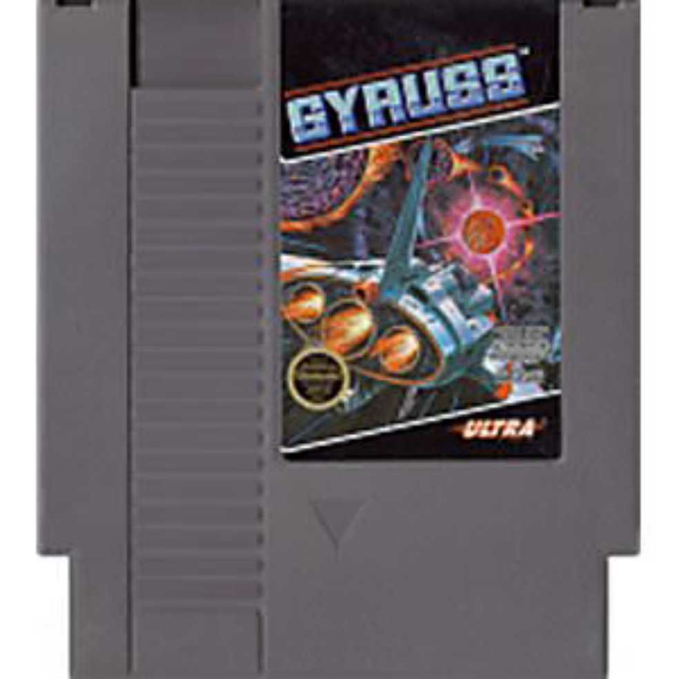 Gyruss - Nintendo Entertainment System (NES) video game collectible - Main Image 3