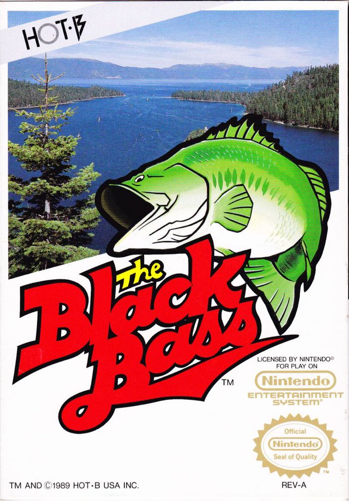 The Black Bass - Nintendo Entertainment System (NES) video game collectible - Main Image 1