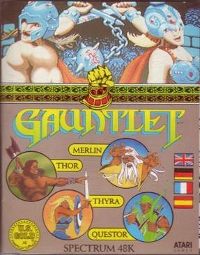 Gauntlet - Sinclair ZX Spectrum (US Gold) video game collectible [Barcode 5013442534151] - Main Image 1