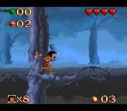 The Jungle Book - Nintendo Super Nintendo Entertainment System (SNES) (Virgin Interactive - 1) video game collectible [Barcode 052145840102] - Main Image 2