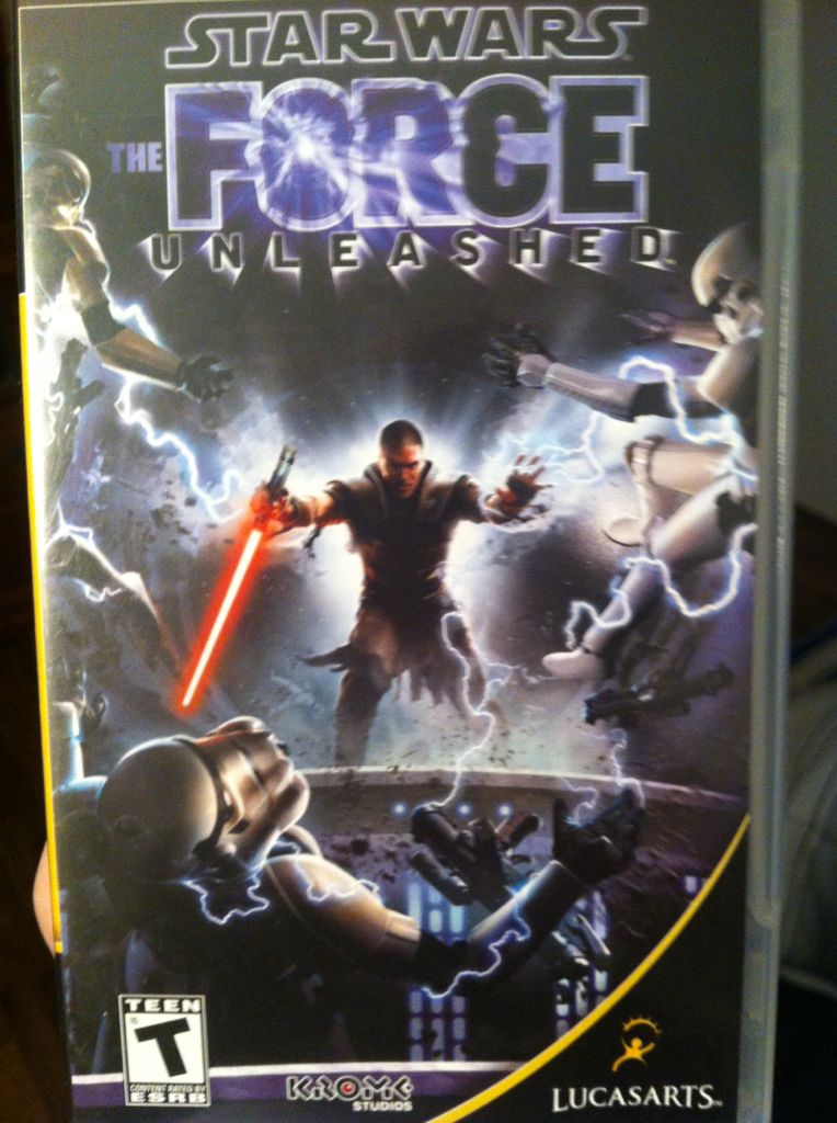 Starwars The Force Unleashed - Sony PlayStation Portable (PSP) video game collectible - Main Image 1