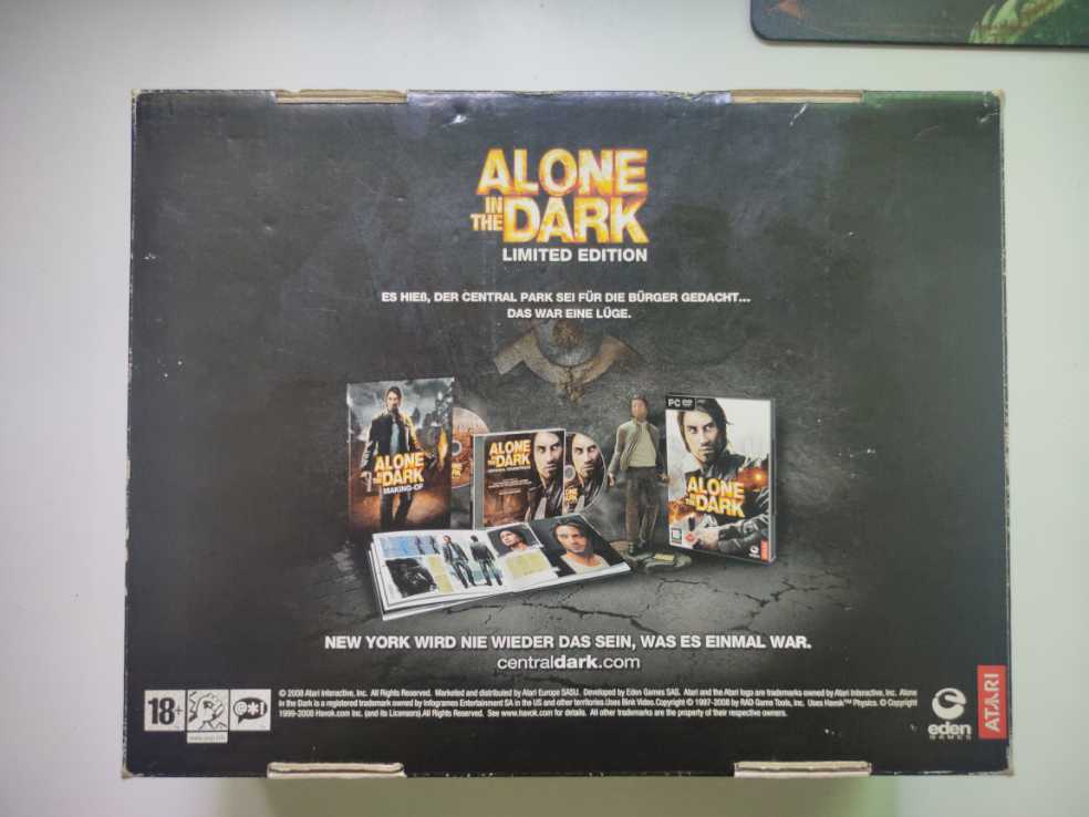 Alone In The Dark: Limited Edition - PC video game collectible [Barcode 3546430135518] - Main Image 3