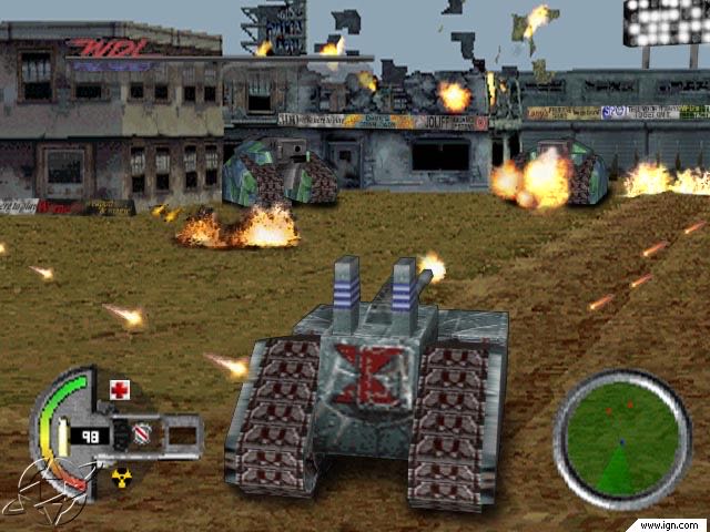 World Destruction League: Thunder Tanks - Sony PlayStation (3DO - 2) video game collectible - Main Image 2