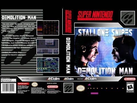 Demolition Man - Nintendo Super Nintendo Entertainment System (SNES) (Acclaim Entertainment - 1) video game collectible [Barcode 021481620419] - Main Image 3