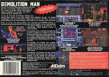 Demolition Man - Nintendo Super Nintendo Entertainment System (SNES) video game collectible - Main Image 2
