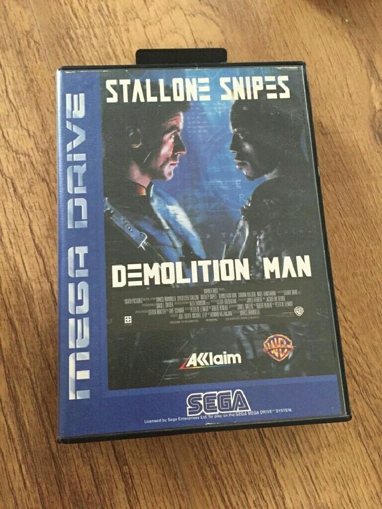 Demolition Man - Sega Megadrive video game collectible - Main Image 1