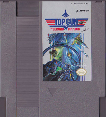 Top Gun: Second Mission - Nintendo Entertainment System (NES) (Konami - 1) video game collectible - Main Image 3