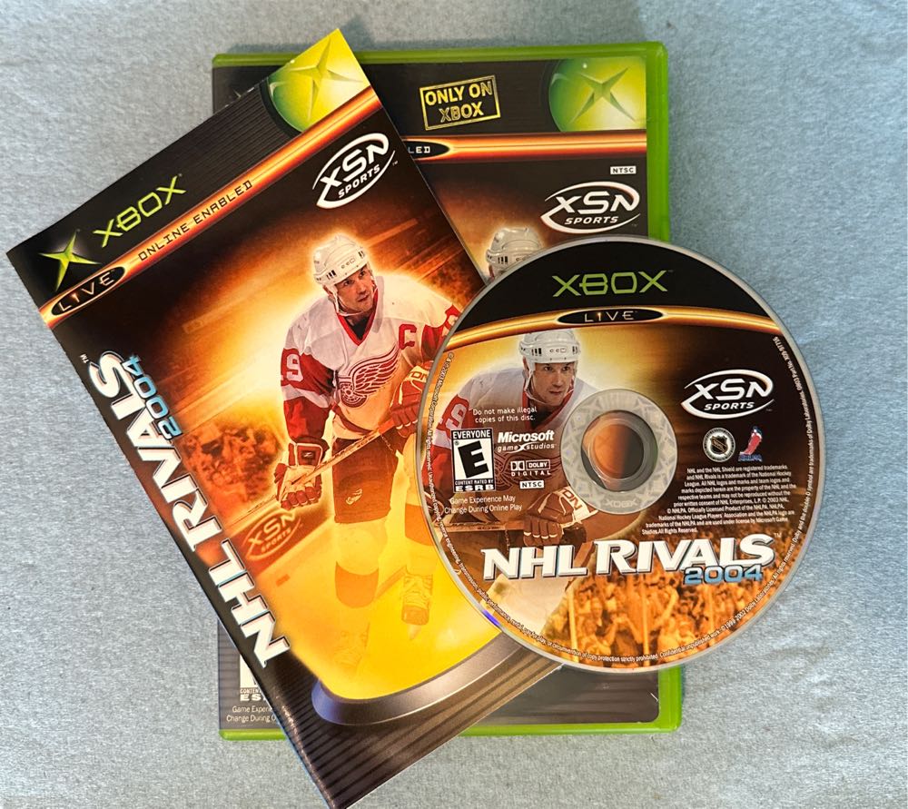 NHL Rivals 2004 - Microsoft Xbox (XSN Sports - 1-10) video game collectible [Barcode 805529611726] - Main Image 3