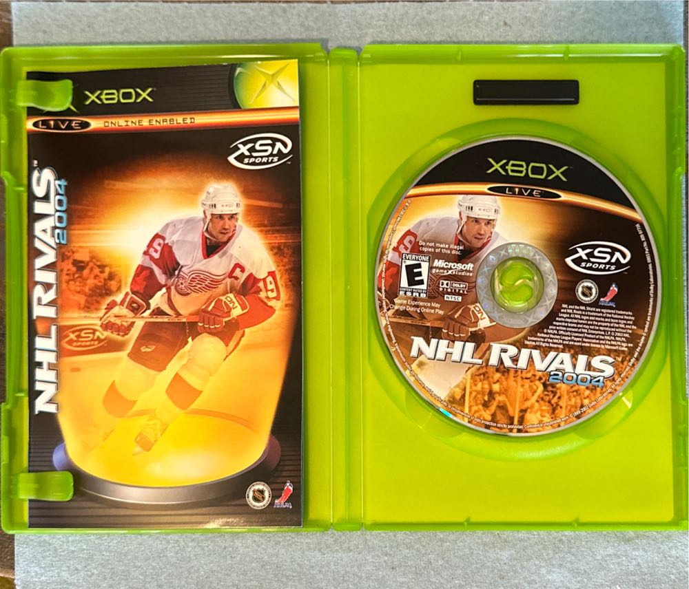 NHL Rivals 2004 - Microsoft Xbox (XSN Sports - 1-10) video game collectible [Barcode 805529611726] - Main Image 4