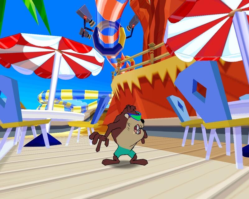 Taz: Wanted - Microsoft Xbox (Infogrames - 1- 2) video game collectible [Barcode 742725235199] - Main Image 3