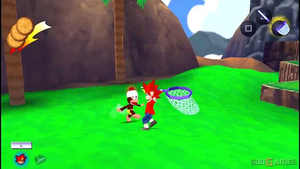 Ape Escape P - Sony PlayStation Portable (PSP) video game collectible [Barcode 711719197270] - Main Image 2