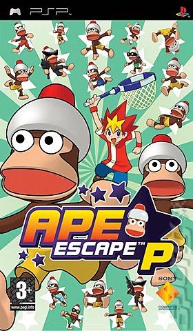 Ape Escape P - Sony PlayStation Portable (PSP) video game collectible [Barcode 711719645061] - Main Image 1