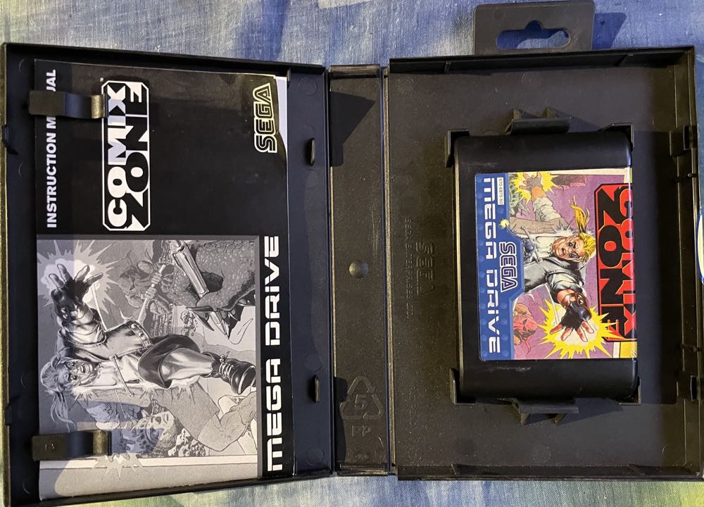 Comix Zone - Sega Mega Drive (Boite Et Notice - 1) video game collectible - Main Image 3
