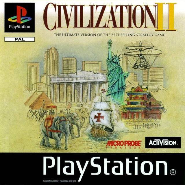 Civilization II - Sony PlayStation (Activision - 1) video game collectible [Barcode 5030917008115] - Main Image 1