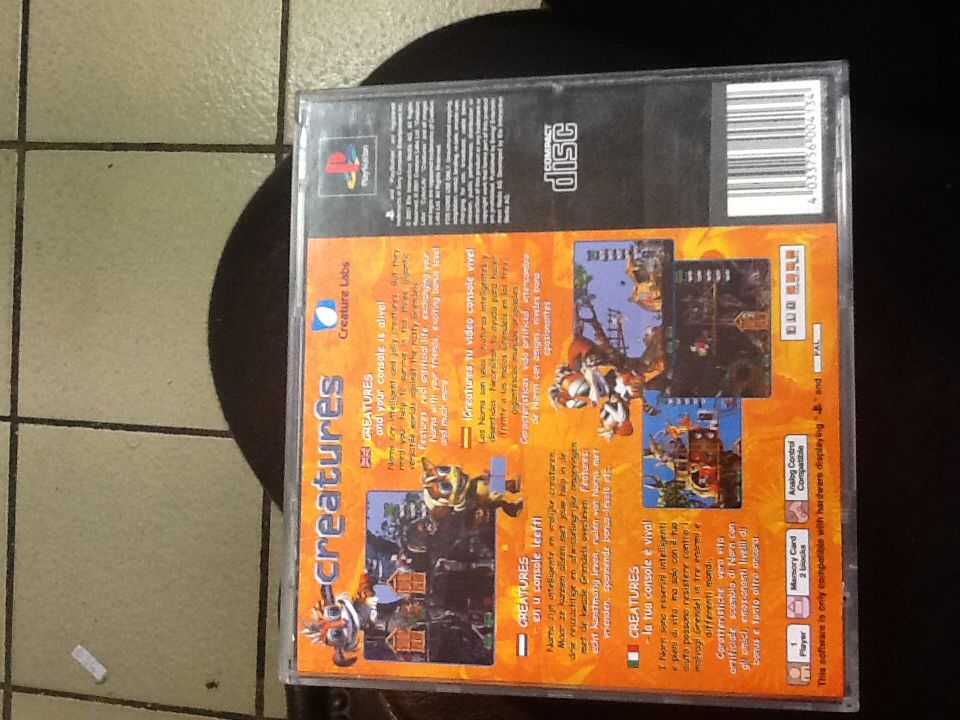 Creatures - Sony PlayStation (Conspiracy Entertainment - 1) video game collectible [Barcode 4033756004134] - Main Image 2