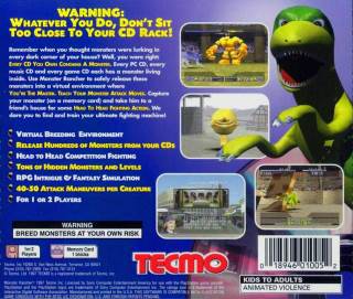 Monster Rancher - Sony PlayStation (Tecmo - 1) video game collectible - Main Image 2