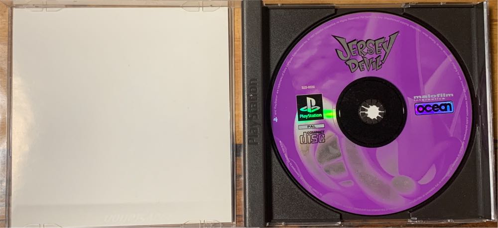 Jersey Devil - Sony PlayStation (Ocean - 1) video game collectible [Barcode 5013156900327] - Main Image 3