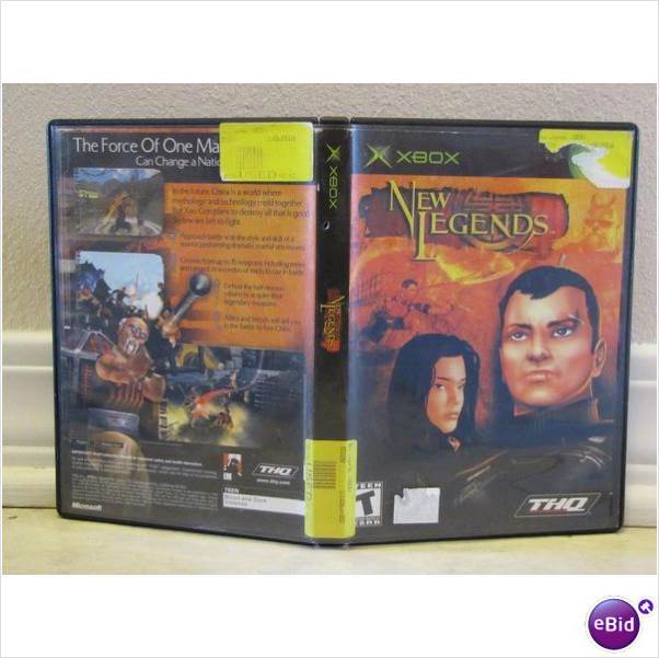 New Legends - Microsoft Xbox (THQ - 1) video game collectible [Barcode 752919520000] - Main Image 2