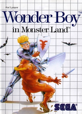 Wonder Boy in Monster Land - Commodore Amiga (Sega - 1) video game collectible [Barcode 5012967990138] - Main Image 1