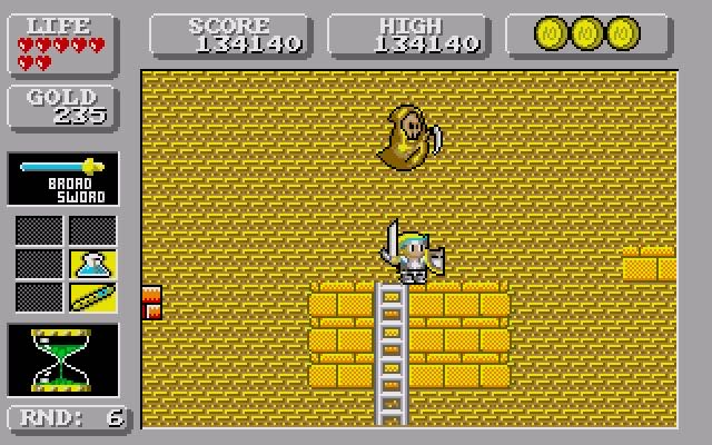Wonder Boy in Monster Land - Commodore Amiga (Sega - 1) video game collectible [Barcode 5012967990138] - Main Image 3