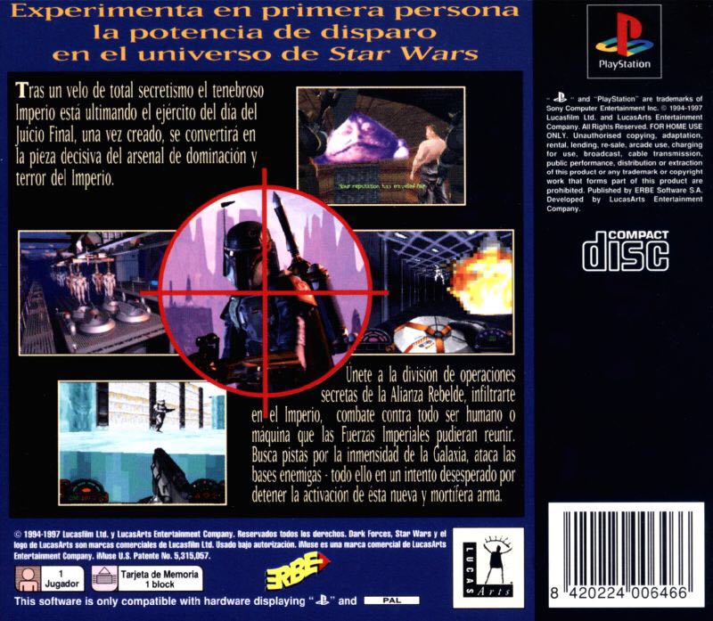 Star Wars: Dark Forces - Sony PlayStation video game collectible - Main Image 2