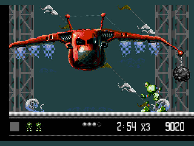 Vectorman - Sega Genesis Mini (Sega - 1) video game collectible [Barcode 9312544036195] - Main Image 4