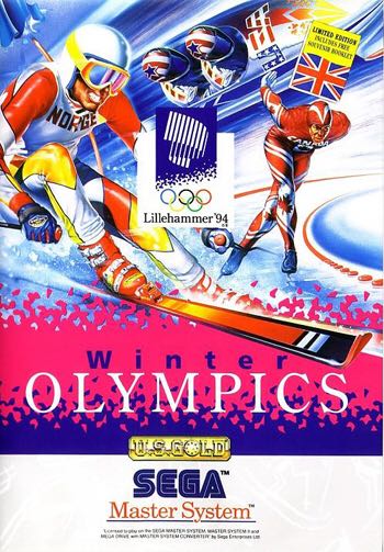 Winter Olympics - Sega Master System video game collectible [Barcode 7891196028359] - Main Image 1