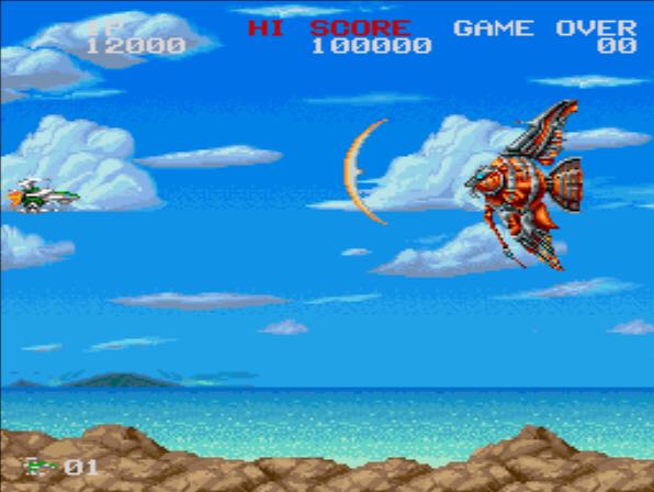 Darius Twin - Nintendo Super Nintendo Entertainment System (SNES) (Taito - 2) video game collectible - Main Image 3