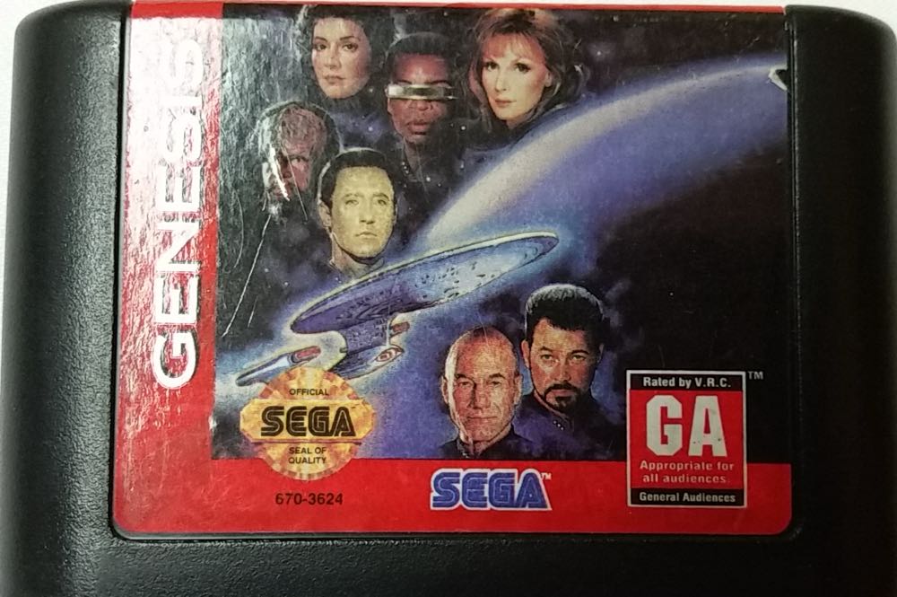 Star Trek The Next Generation - Sega Genesis (Mega Drive) (””Sega of America, Inc.””) video game collectible - Main Image 2
