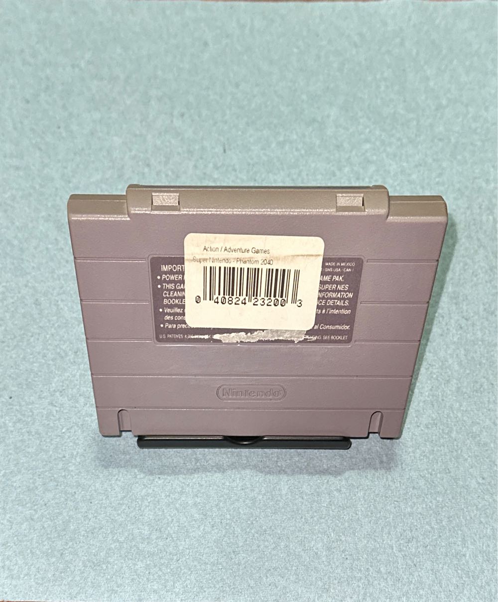 Phantom 2040 - Nintendo Super Nintendo Entertainment System (SNES) video game collectible - Main Image 4