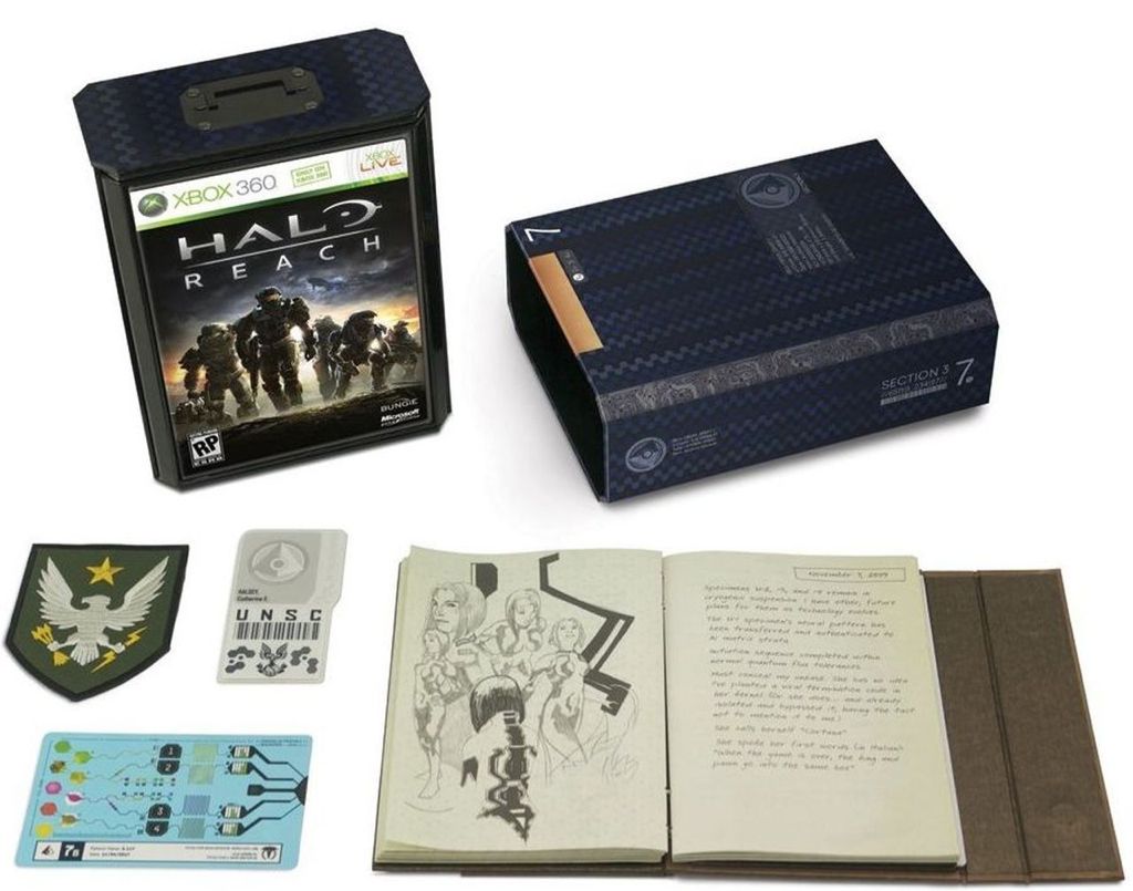 Halo Reach Limited Edition - Microsoft Xbox 360 (Microsoft Game Studios - 2) video game collectible [Barcode 885370164060] - Main Image 2