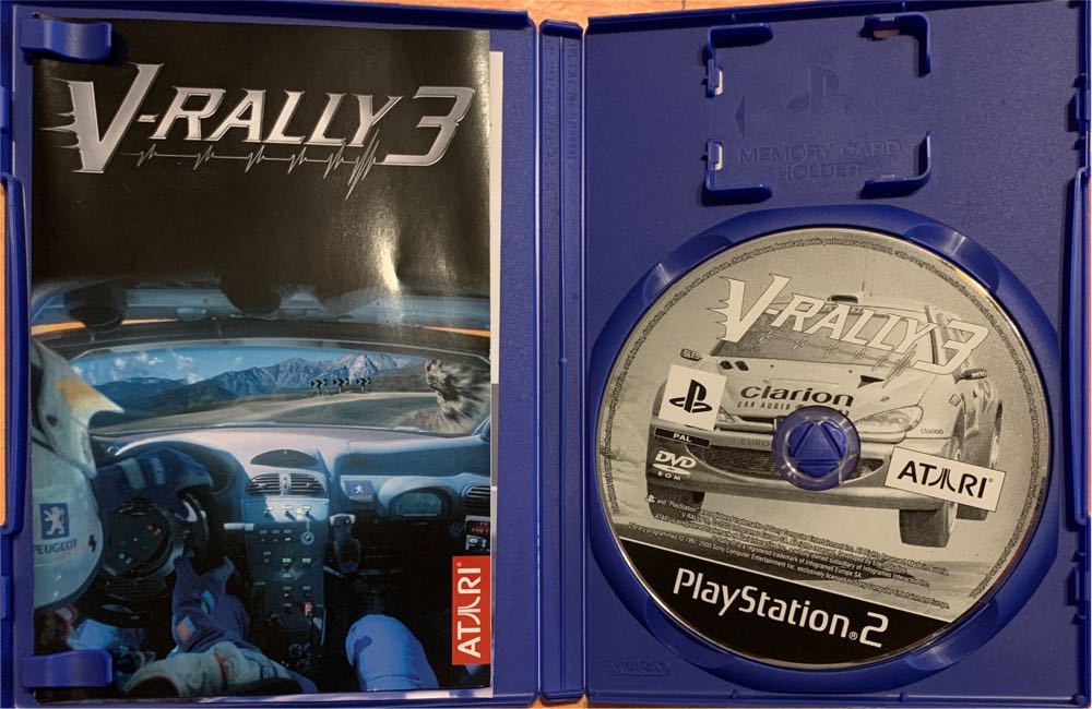 PS2 / V-rally 3 - Sony PlayStation 2 (PS2) (Atari - 1-4) video game collectible [Barcode 3546430024751] - Main Image 3